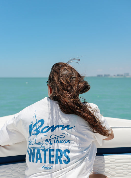 Harbor Sail Script Tee