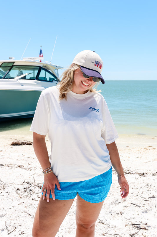 Harbor Sail Script Tee