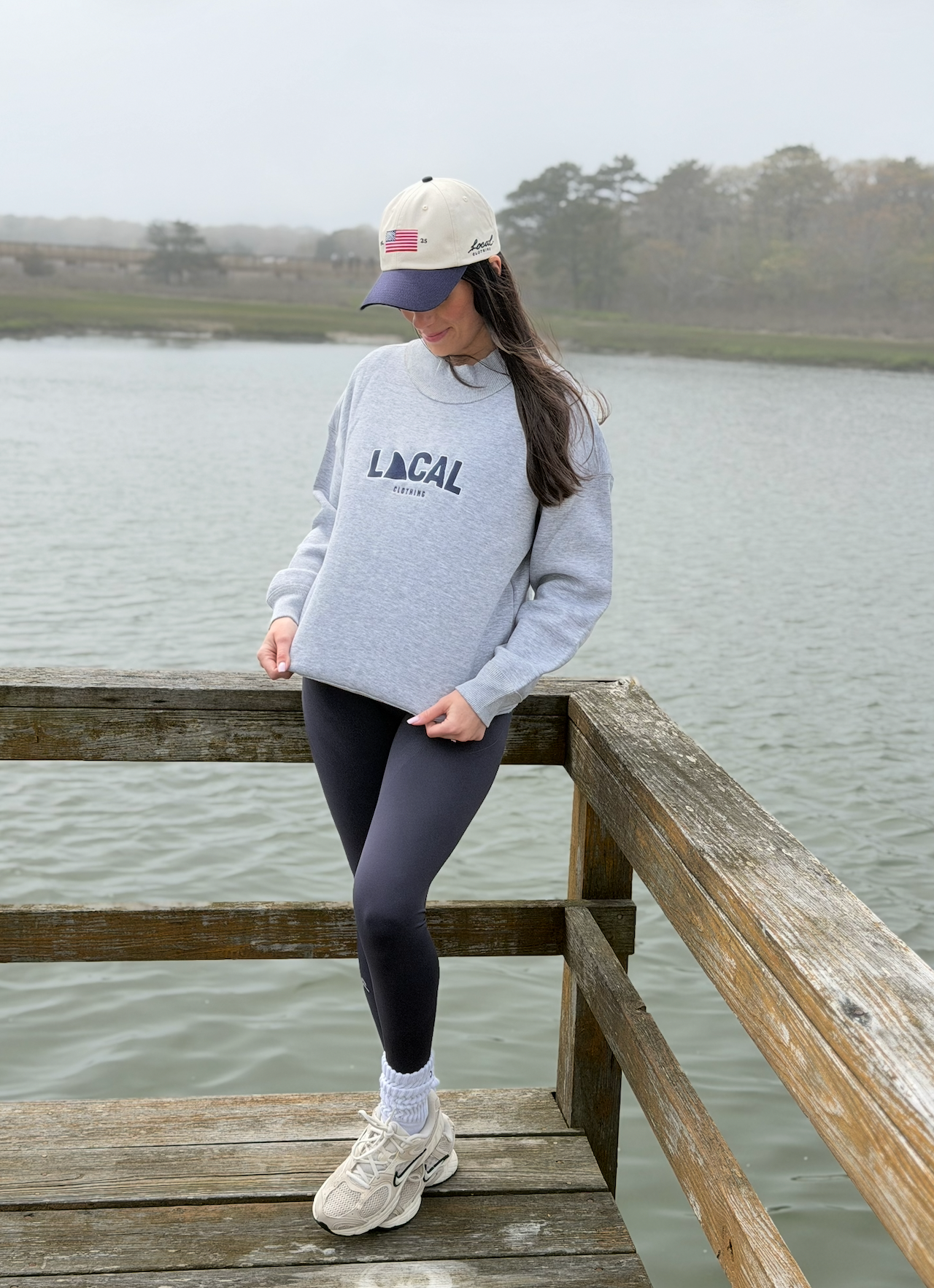 Local Shark Fin Mockneck